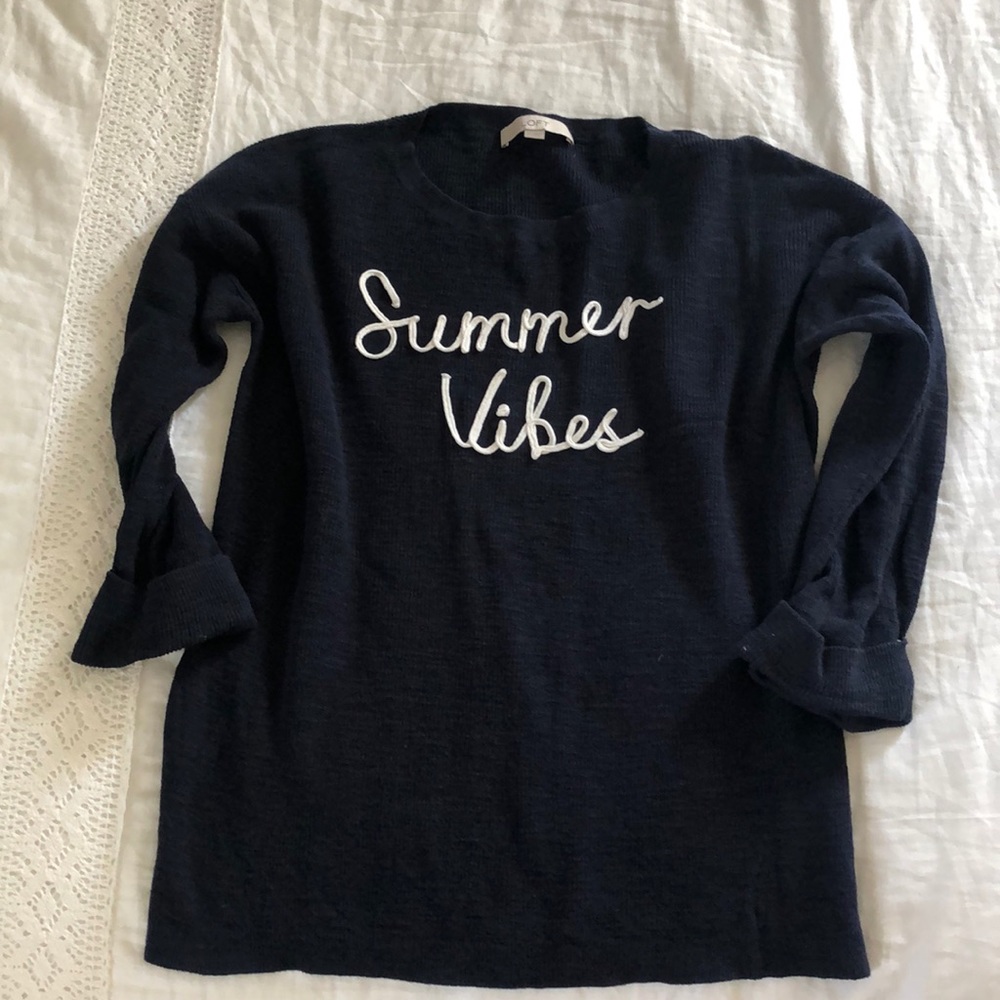 Loft sweater